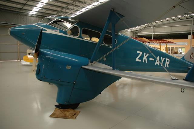 Dragonfly ZK-AYR at Mandeville Southland